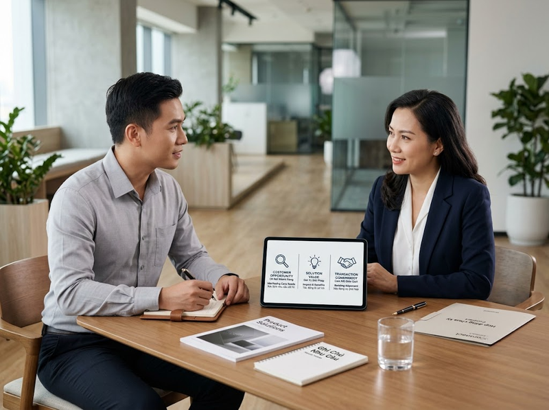 Bán hàng là gì? Quá trình tạo cơ hội, thuyết phục và chuyển đổi khách hàng