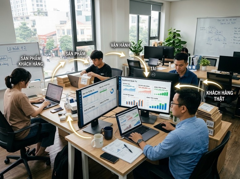 Bootstrapping giúp startup phát triển bằng nguồn lực nội bộ như thế nào?