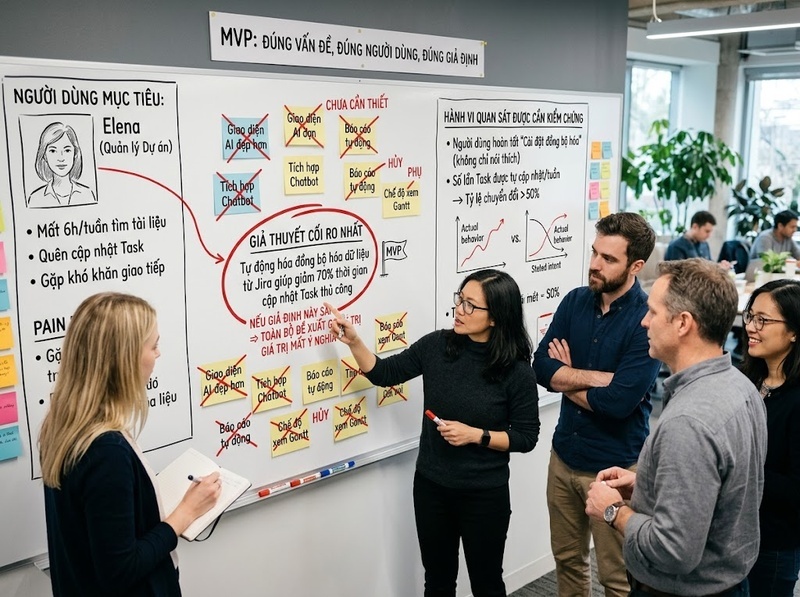 cách xây dựng MVP