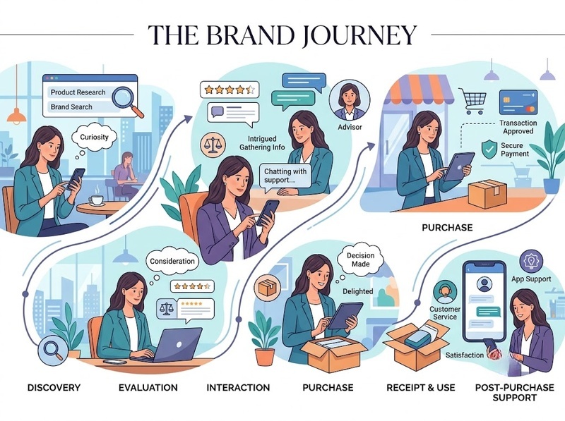 Customer Journey giúp doanh nghiệp lập bản đồ điểm chạm khách hàng ra sao?