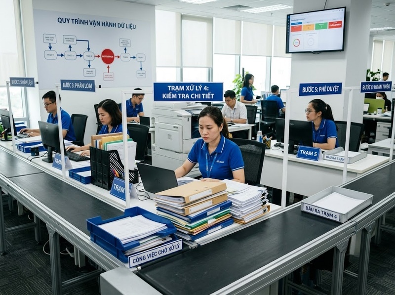 Điểm nghẽn quy trình làm giảm năng suất và kéo dài thời gian xử lý