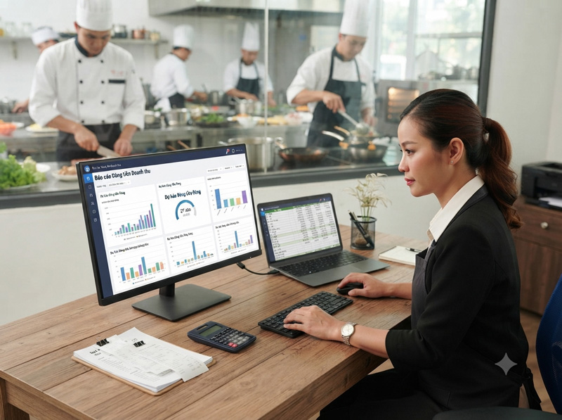 Quản lý dòng tiền hiệu quả cho dịch vụ nấu tiệc