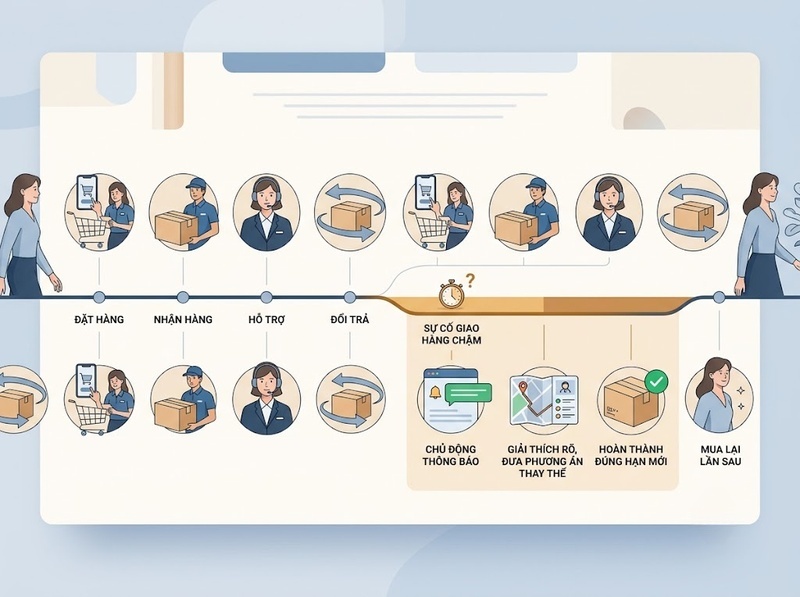Duy trì niềm tin khách hàng bằng chất lượng, minh bạch và thực hiện cam kết