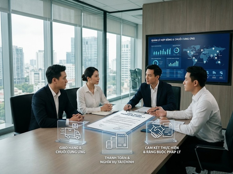 Giao dịch thương mại hình thành quyền, nghĩa vụ và lợi ích giữa các bên