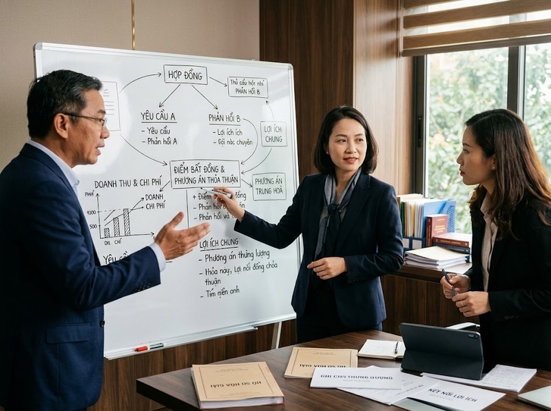 Hòa giải tranh chấp thương mại giúp các bên đạt thỏa thuận với bên trung gian