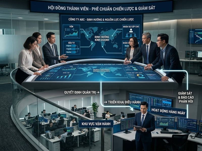 Hội đồng thành viên có vai trò, thẩm quyền và trách nhiệm như thế nào?