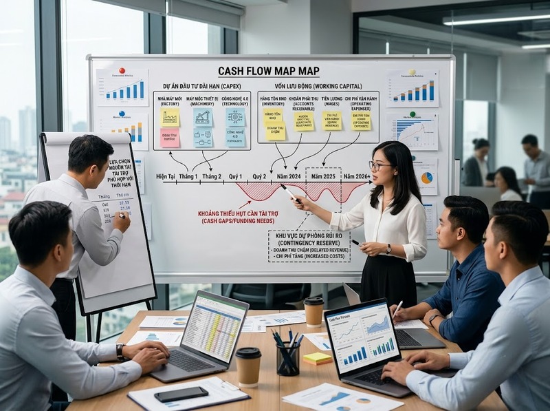 Khung quản trị vốn và tài trợ từ nhu cầu vốn đến kiểm soát chi phí