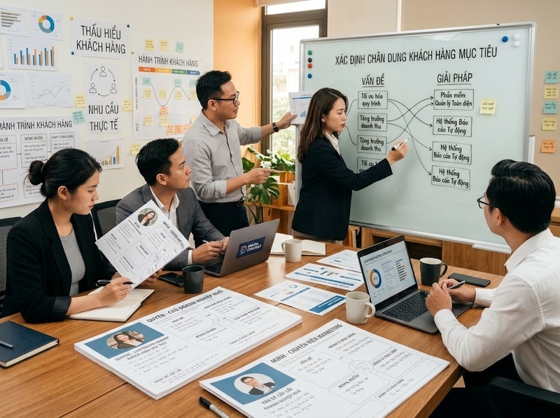 Lựa chọn khách hàng mục tiêu theo nhu cầu, giá trị và khả năng phục vụ
