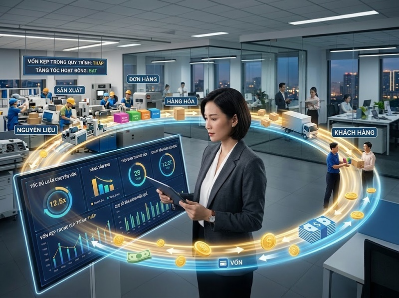 Nâng cao hiệu quả sử dụng vốn bằng phân bổ, quay vòng và kiểm soát đầu tư