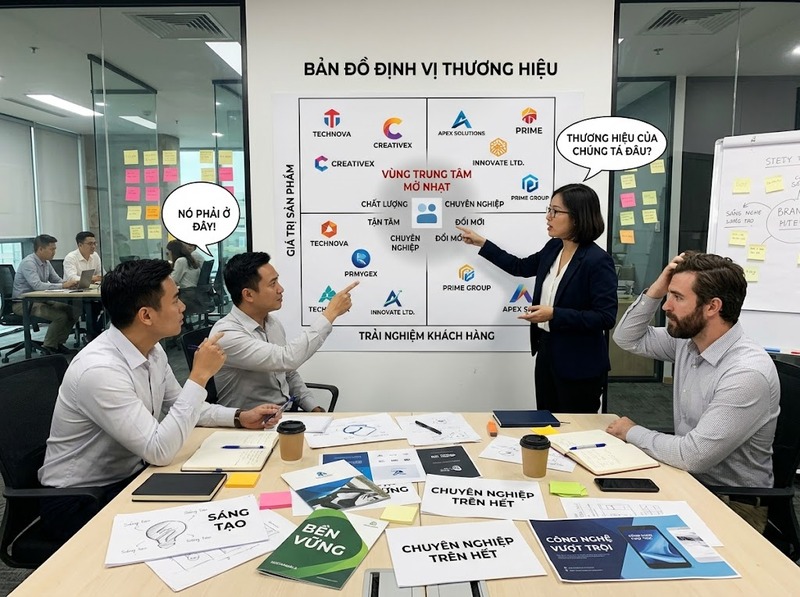 Sai lầm xây dựng thương hiệu khiến định vị mờ nhạt và trải nghiệm thiếu nhất quán