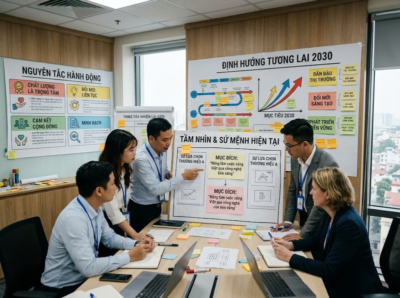 Sứ mệnh thương hiệu xác định lý do tồn tại và giá trị thương hiệu tạo ra