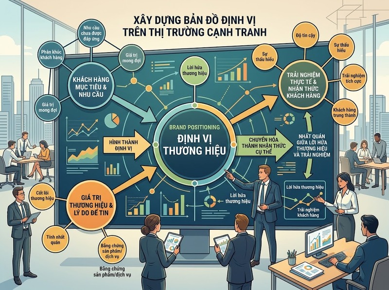 Vai trò của chiến lược thương hiệu trong định vị, khác biệt và tăng trưởng