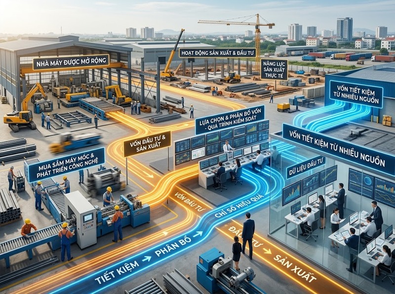 Vai trò của tài chính trong phân bổ vốn, đầu tư và vận hành nền kinh tế