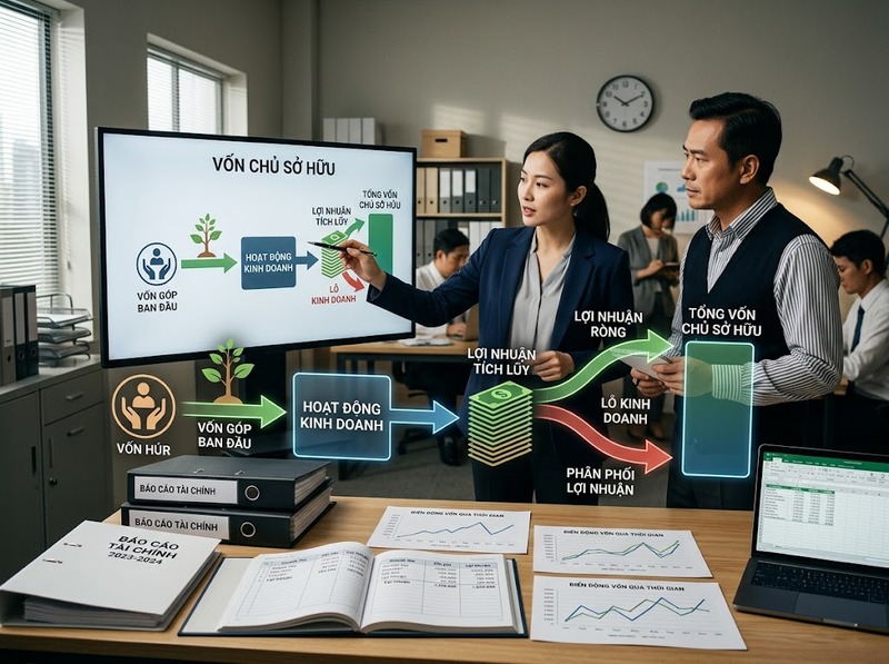 Vốn chủ sở hữu là gì? Phần giá trị còn lại thuộc về chủ sở hữu