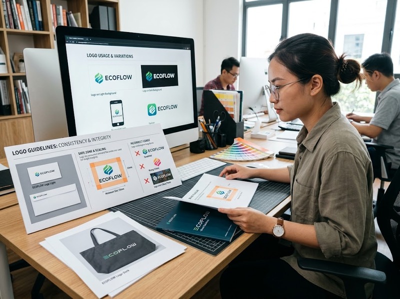 Xây dựng Brand Guideline từ nguyên tắc logo đến màu sắc và ứng dụng
