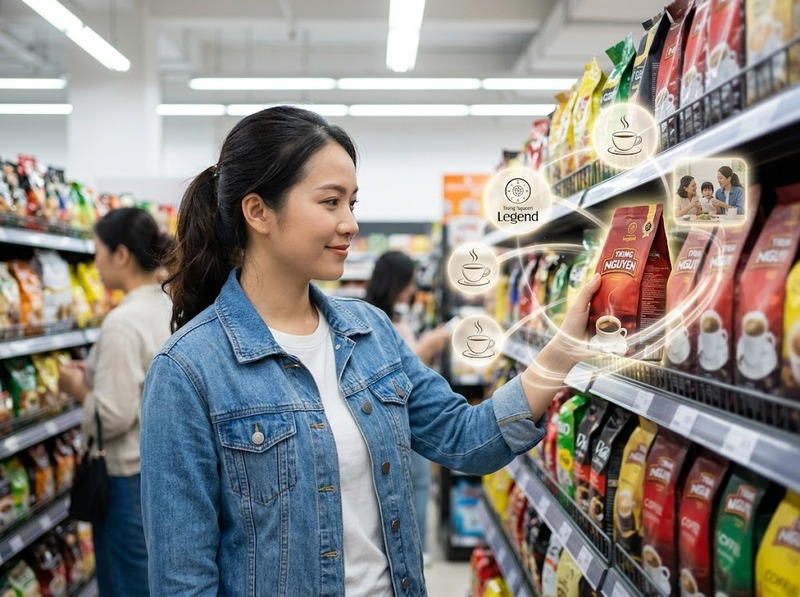 Yếu tố tạo nên giá trị thương hiệu từ nhận biết, liên tưởng đến lòng trung thành