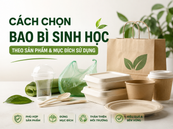 Cách chọn bao bì sinh học phù hợp