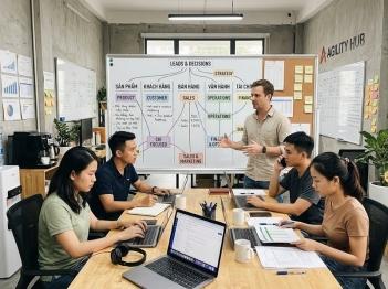 Cách xây dựng cơ cấu tổ chức startup giai đoạn đầu