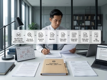 Quy trình đăng ký nhãn hiệu được thực hiện thế nào?