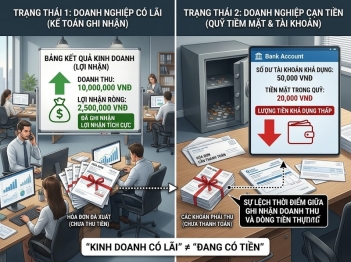 Phân biệt dòng tiền và lợi nhuận