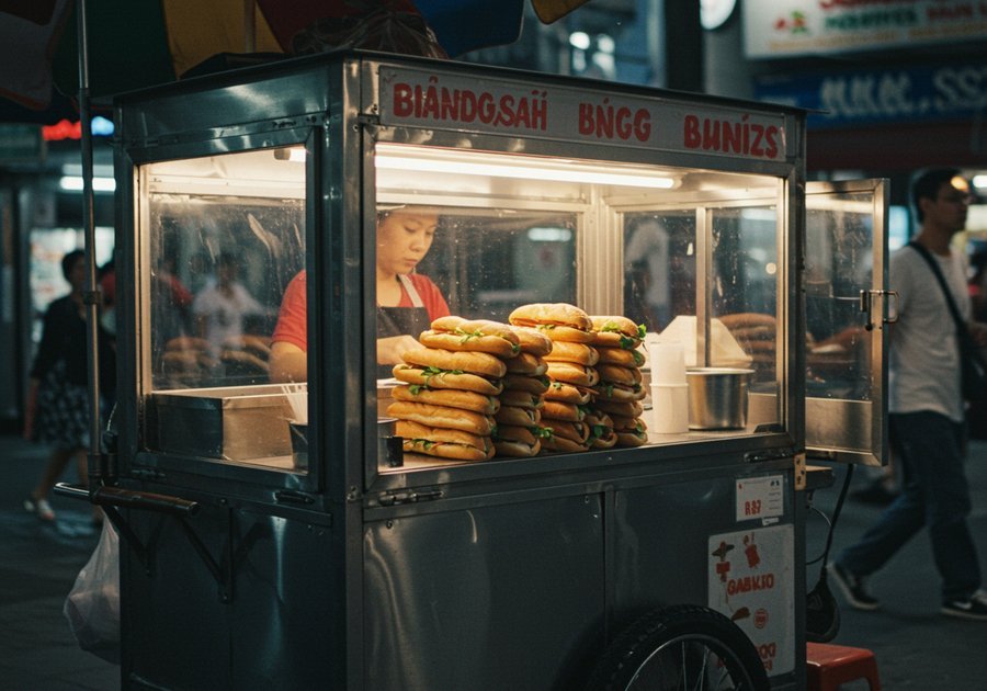 các loại xe bán bánh mì