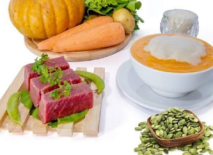 cháo thịt bò cho bé nên ăn mấy lần 1 tuần