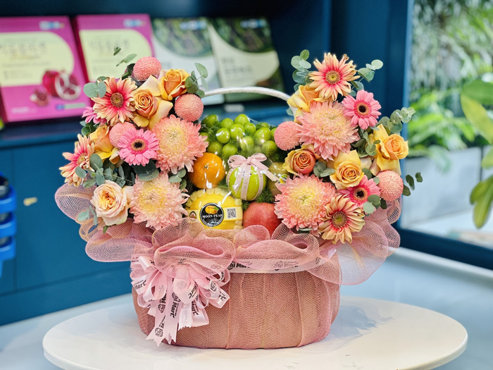 giỏ trái cây chúc mừng