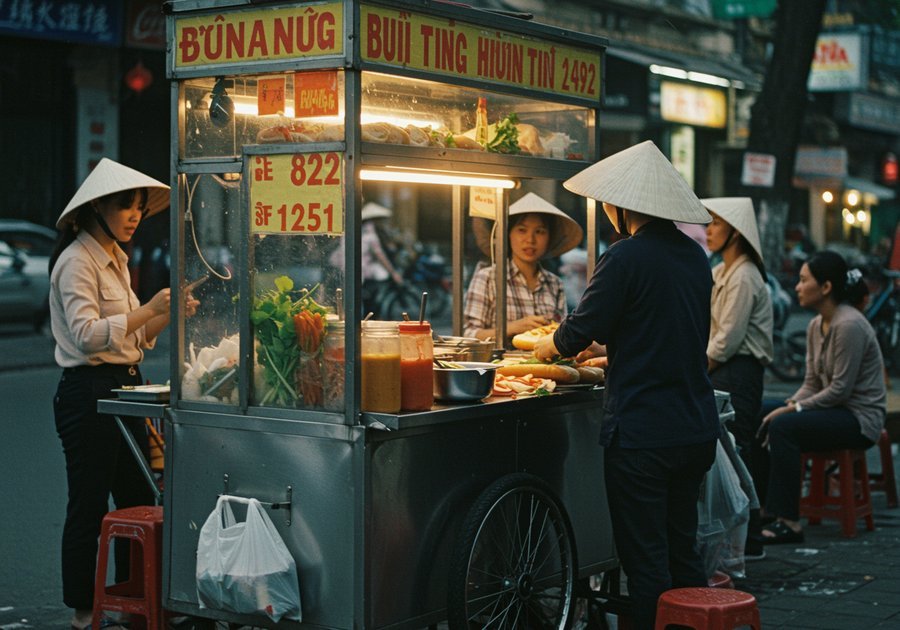 khởi nghiệp bằng xe bánh mì