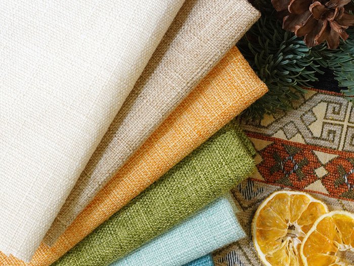 vải canvas thô và canvas mịn